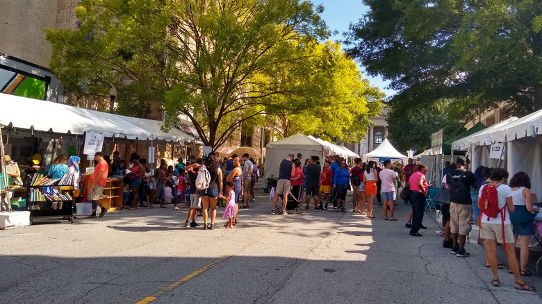 A book festival in Decatur, Georgia