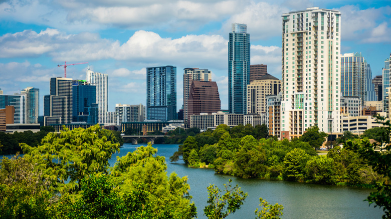 Overlook of Austin, Texas