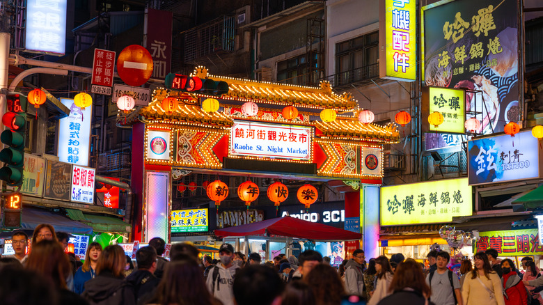 Taipei, Taiwan's Raohe Street Night Market