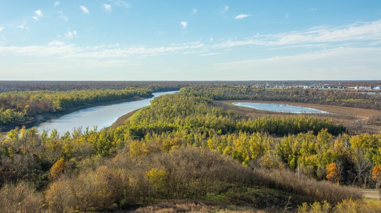 Yazoo River in Mississippi
