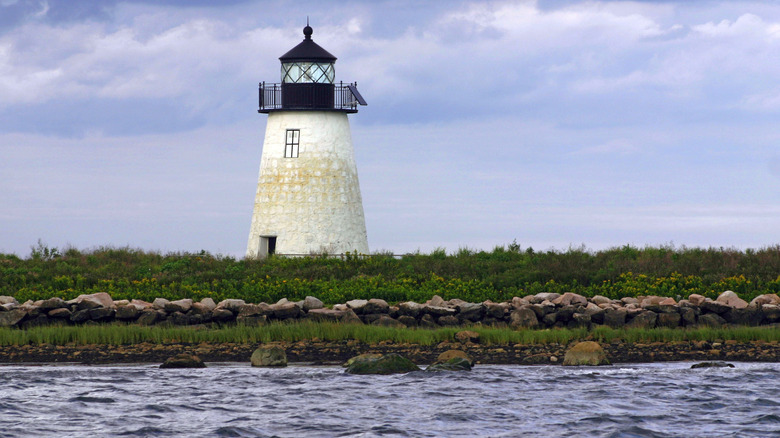 Bird Island Lighthouse in Marion, Massachusetts