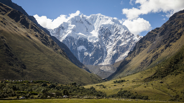 Salkantay Mountain from the Salkantay Trail route