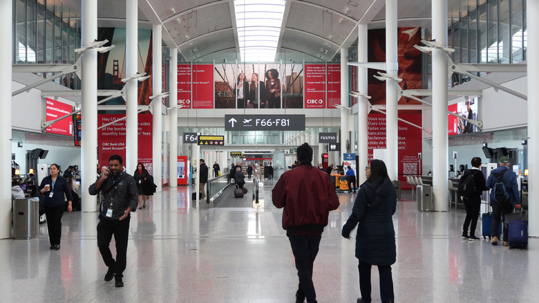 Toronto Pearson International Airport terminal