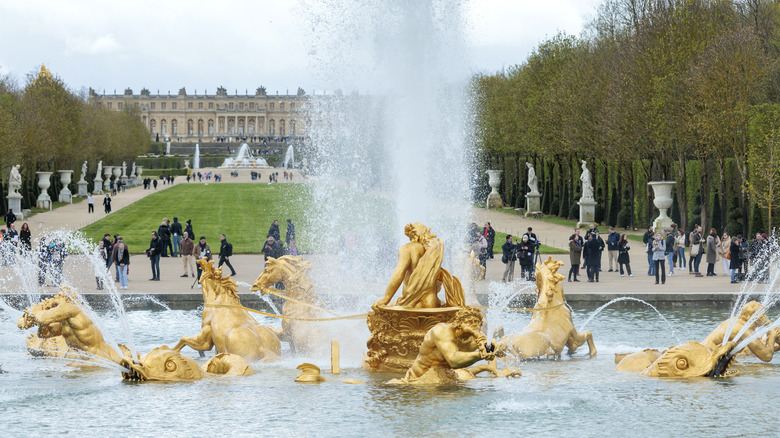 Versailles fountain in France