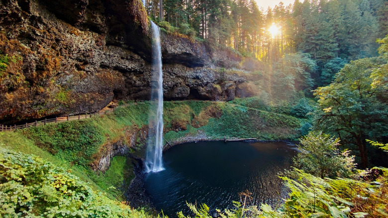South Falls in Silver Falls State Park, Oregon