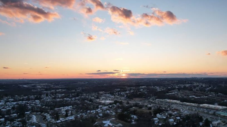 Sunrise over Perry Lane, Maryland