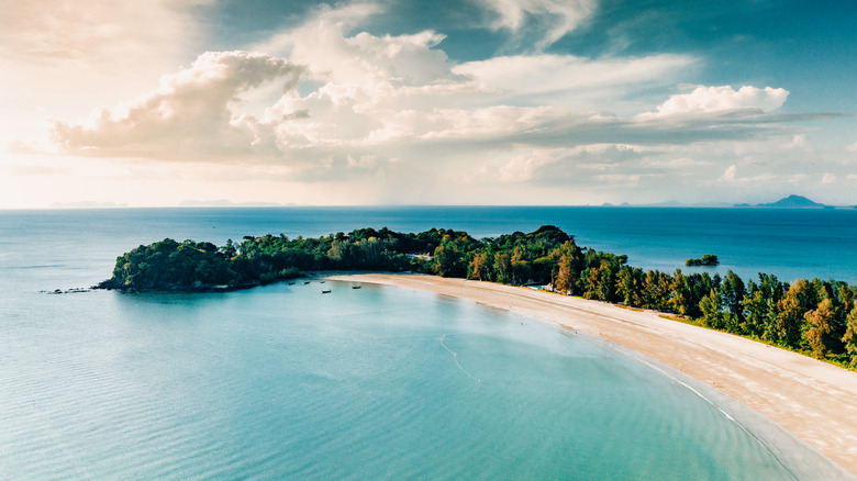 Laem Kho Kwang beach off of Koh Lanta, Thailand.
