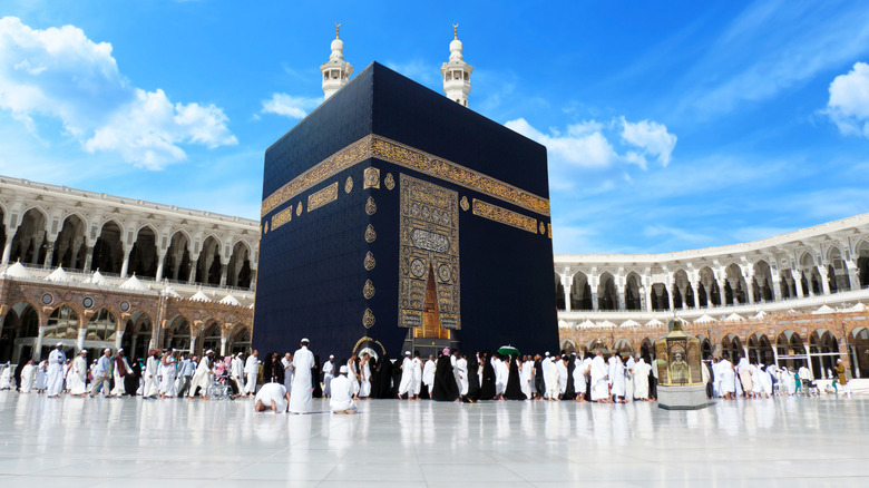The city of Mecca in Saudi Arabia