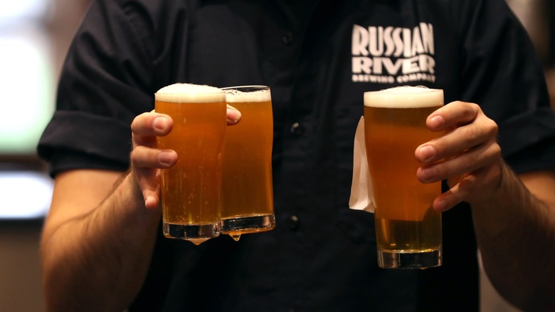 Pliny the Younger, a rare triple IPA by Russian River Brewing Company.
