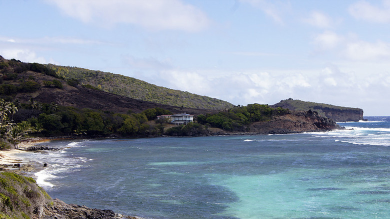Coastline of Bequia