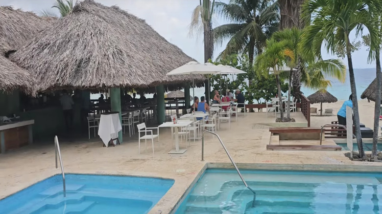 Pool area at Couples Negril
