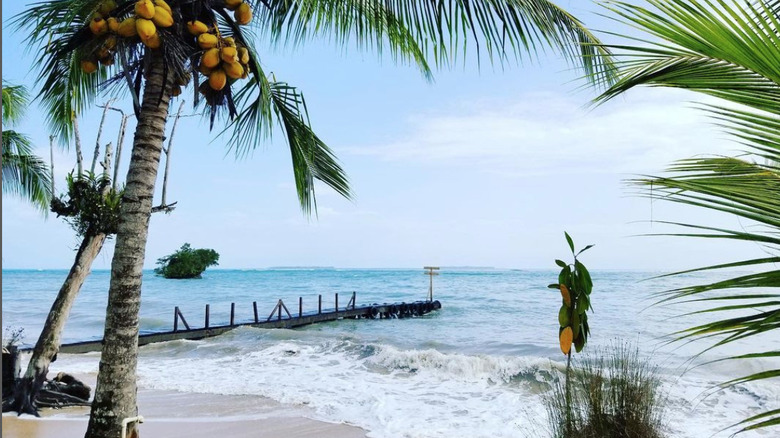 Beach at Popa Paradise resort