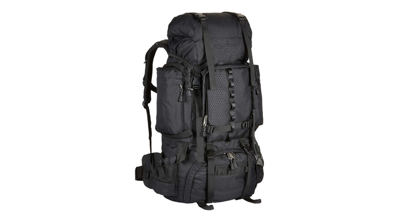 An Amazon Basics Internal Frame Backpack