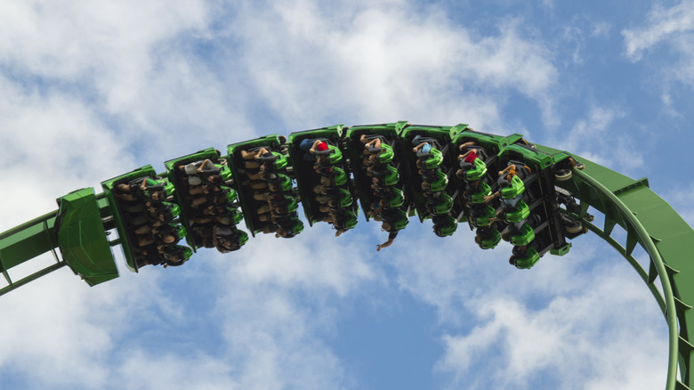 Hulk coaster at Universal
