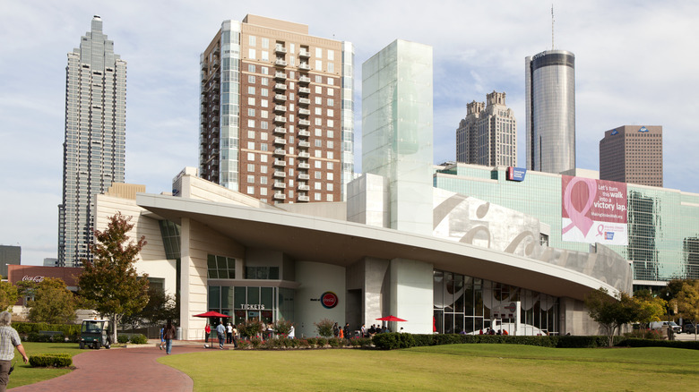 The World of Coca-Cola building in downtown Atlanta