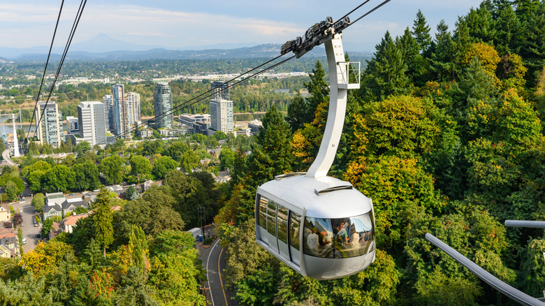 Aerial tram in Portland