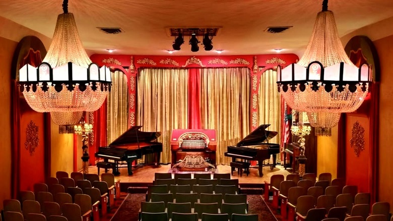 Interior of Old Town Music Hall in El Segundo