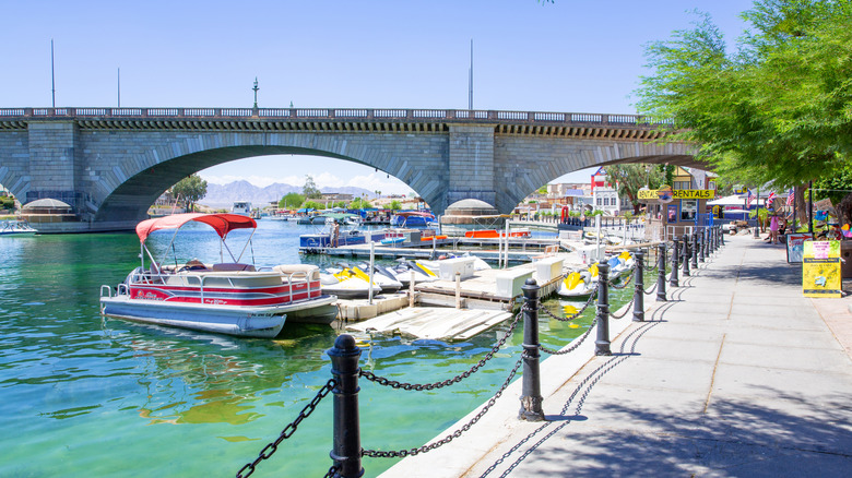 Boats in Lake Havasu City