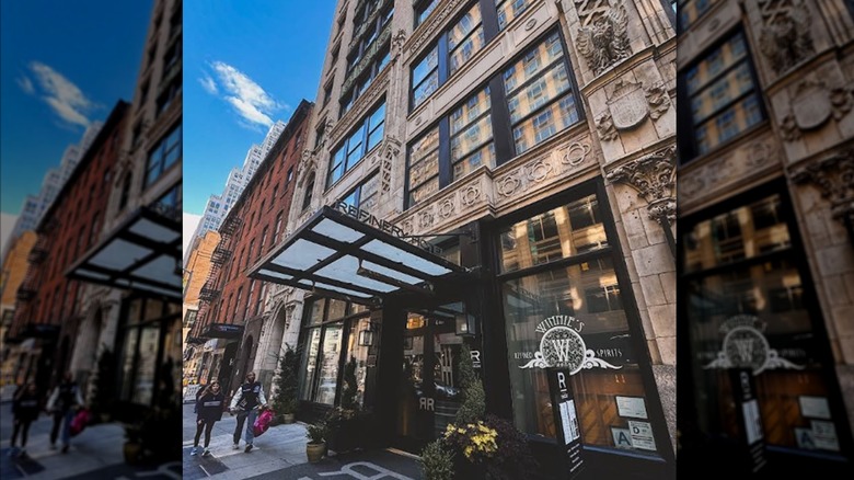 Exterior of Refinery Hotel