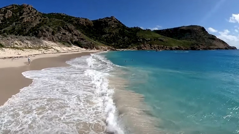 Anse de Grand Saline beachfront