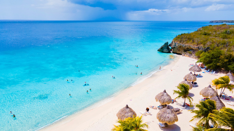 Beach on Curaçao, Caribbean