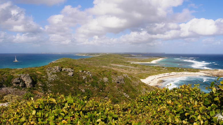 Aerial view of Pointe Tarare