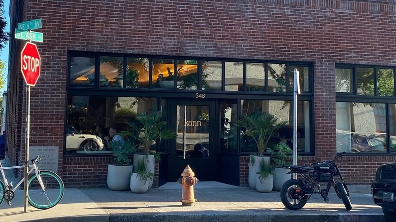 Exterior of Kann in Central Eastside