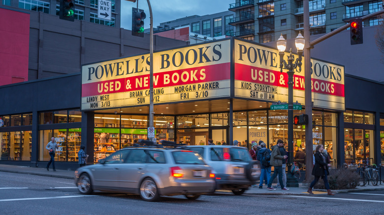 Exterior of Powell's City of Books
