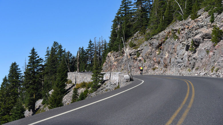 Rim Drive at Crater Lake