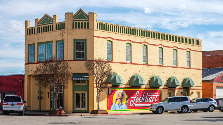 Historic building in downtown Lockhart