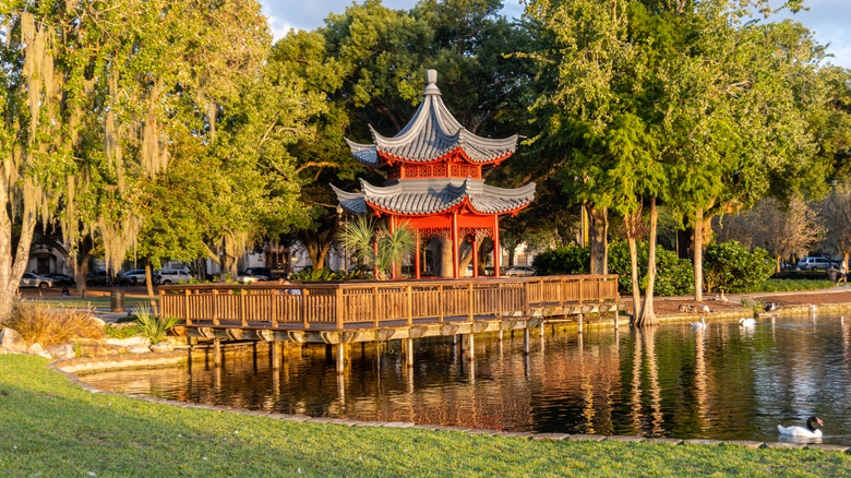 Chinese Ting at Orlando's Lake Eola Park
