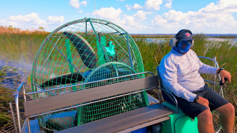 Airboat ride in Florida