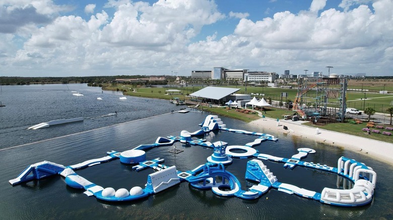 Aqua park at Nona Adventure Park