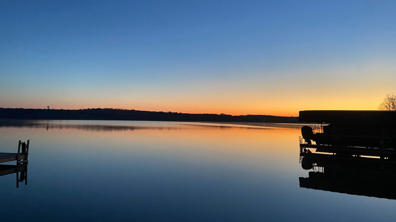 Lake Oconee sunrise in Georgia