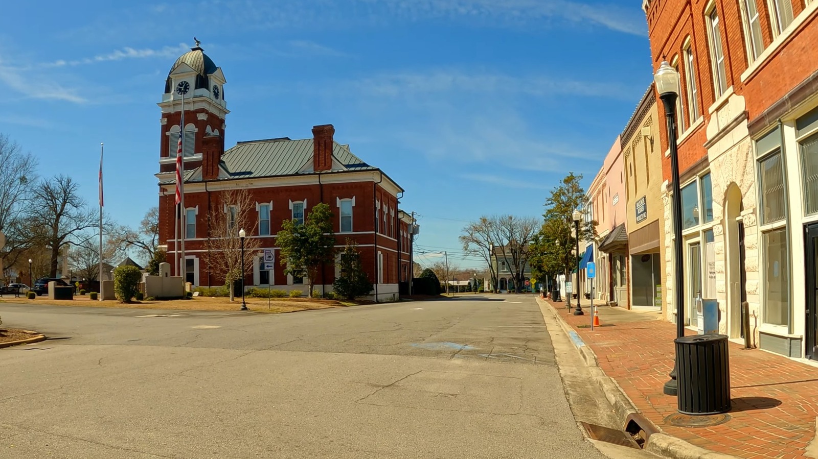 Between Atlanta And Savannah Is The 'Kaolin Capital Of The World' With A Charming Downtown, Shops, And Camping