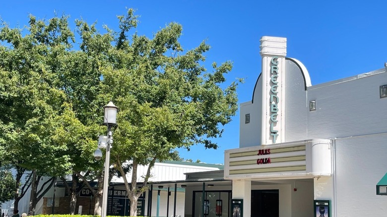 A historic movie theater in the heart of Greenbelt, Maryland