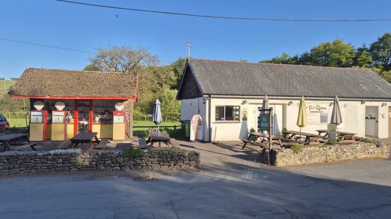 The Tea Rooms at Withypool, open from spring to autumn and known for their massive scones