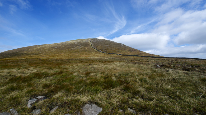 The summit of Slieve Donard