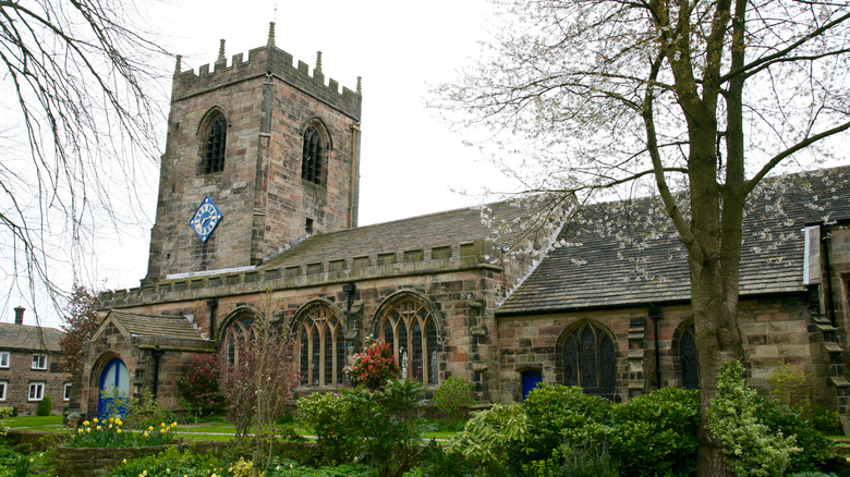 The Croston St. Michael & Bretherton St. John the Baptist Church in the pretty village of Croston, England
