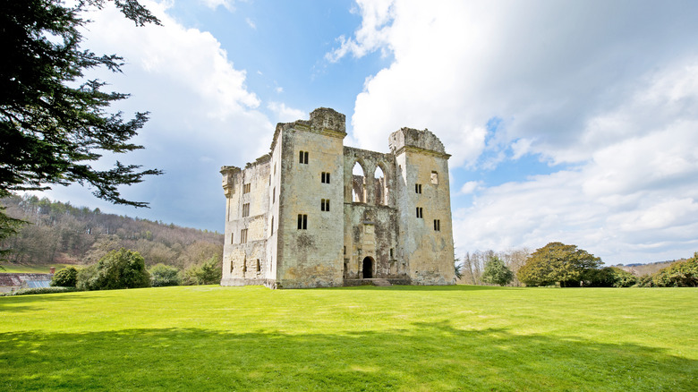 Ruins of Old Wardour Castle, Tisbury, Wiltshire, England