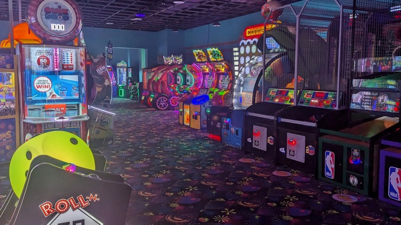 The Treasure Island Arcade at Splash Lagoon in Erie, Pennsylvania.