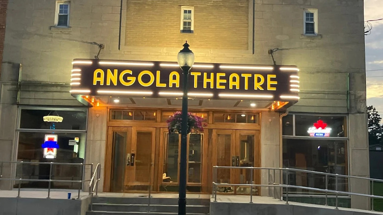 Exterior of Angola Theatre