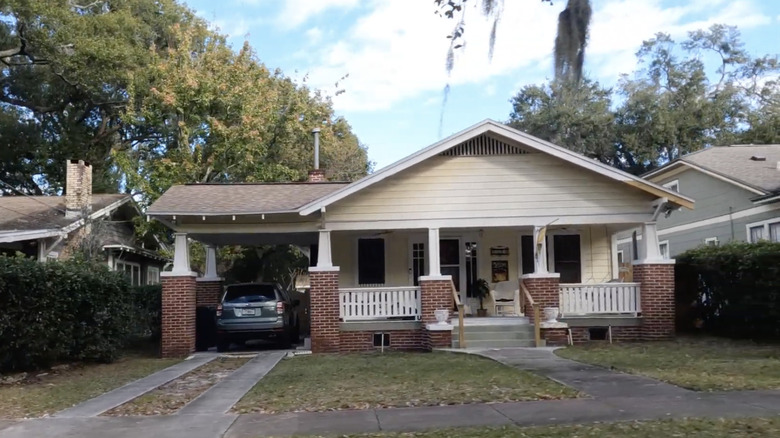A Craftsman style bungalow in Old Seminole Heights, FL