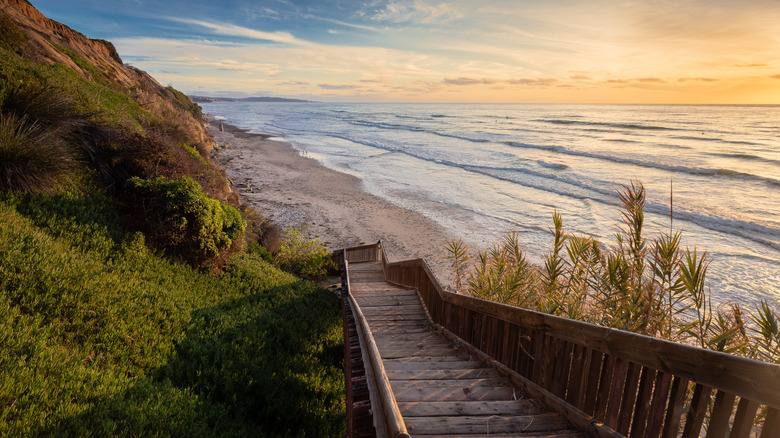 San Elijo State Beach in Encinitas, CA
