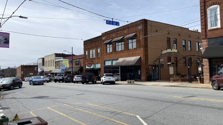 Downtown Rutherfordton, North Carolina