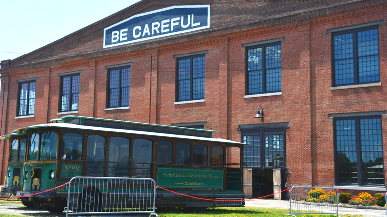 North Carolina Transportation Museum in Spencer, North Carolina