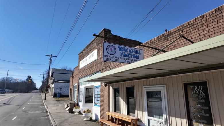 Exterior of The Chill Factory on Main Street