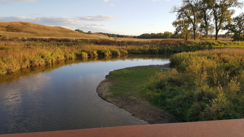 A view of Glacial Park.