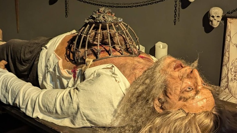 A grisly exhibit at the Chicago Medieval Torture Museum