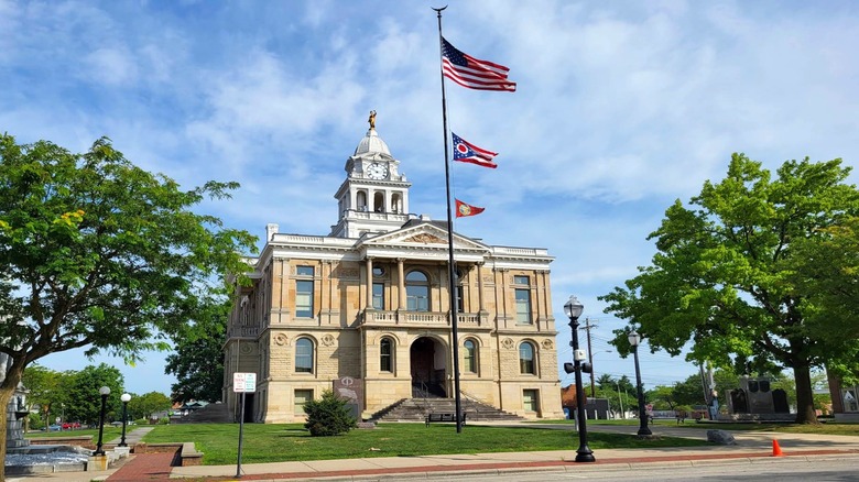 Fayette County Courthouse, downtown Washington Court House, Ohio